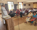 Orientation program of Karnataka Regional Service of Communion held at Sannidhi, Shimogga